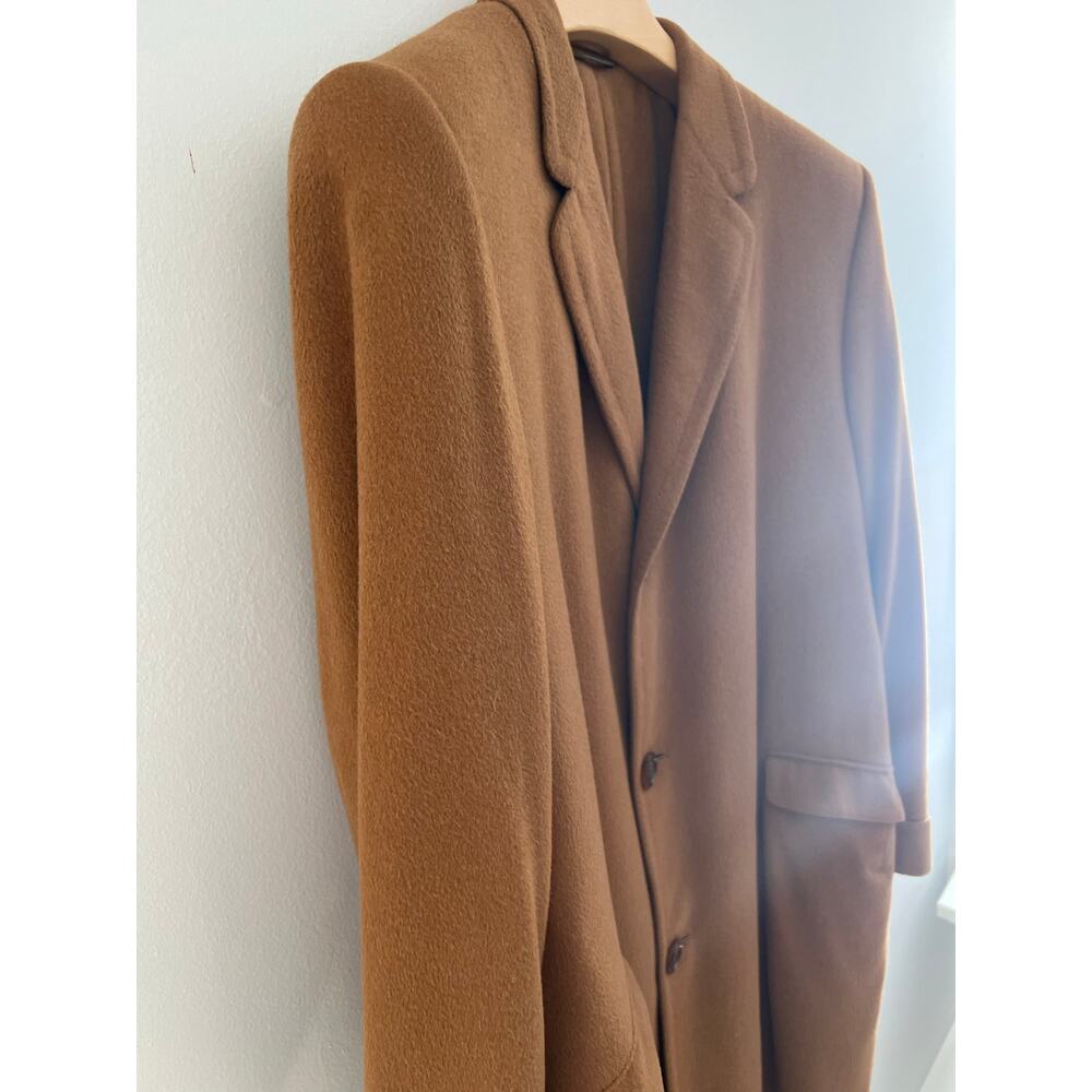 EXTREMELY RARE 1963 Vintage Stroock Vicuna Trench Overcoat Scarf Collectible JL - Picture 5 of 16